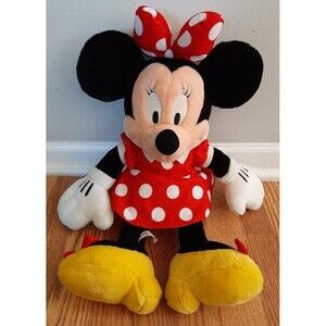 Large vintage Walt Disney world Minnie plush